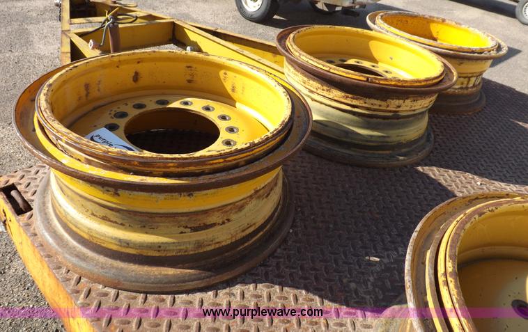 image for item I8346 (3) motor grader wheels