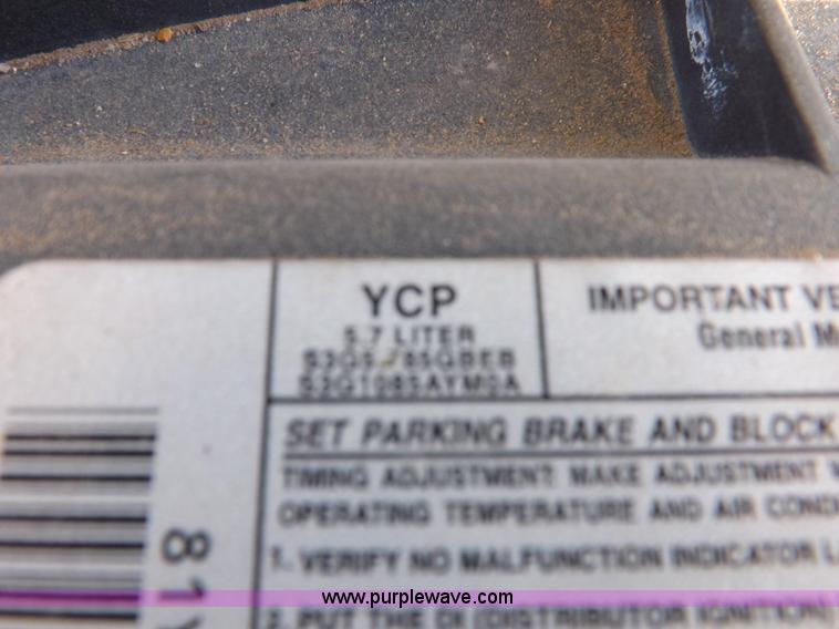 image for item I8349 1995 GMC Sierra 1500 SL Ext. Cab pickup truck