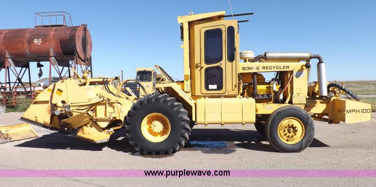 image for item I8458 Bomag MPH100 asphalt recycler