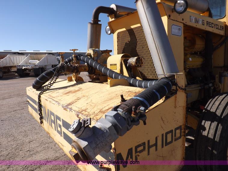 image for item I8458 Bomag MPH100 asphalt recycler