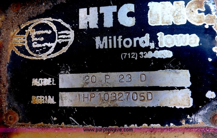 image for item I8459 HTC, Inc. 20P23D shoulder paving machine