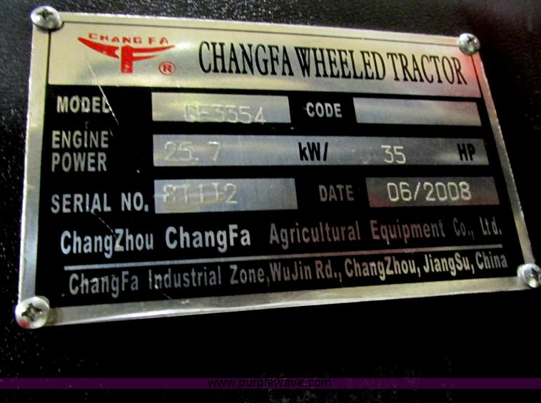 image for item AB9315 2008 Apollo A3800 tractor