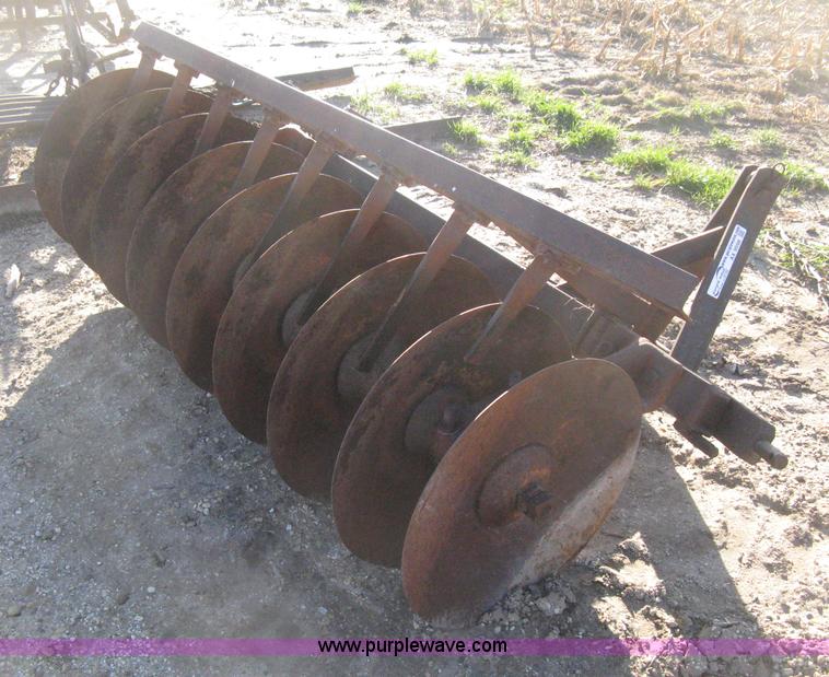 Three point oneway disk harrow in Sterling, KS Item AX9598 sold