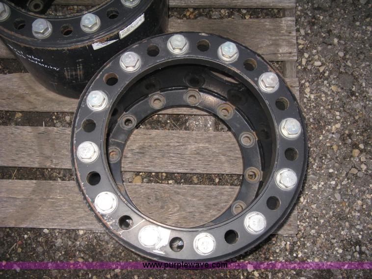 image for item AX9682 (2) Tractor dual wheel hub extensions