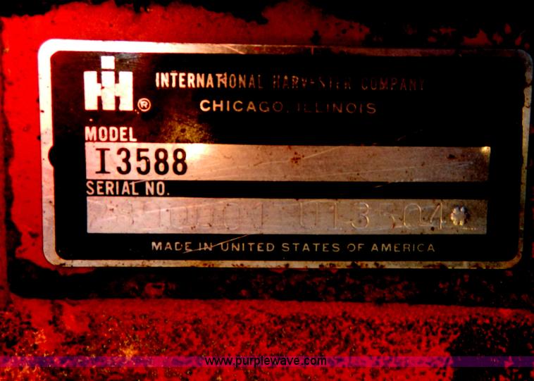 image for item AZ9020 1980 International Harvester 3588 2+2 4WD tractor