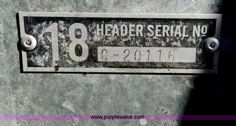 image for item AZ9027 1967 Gleaner C2 combine