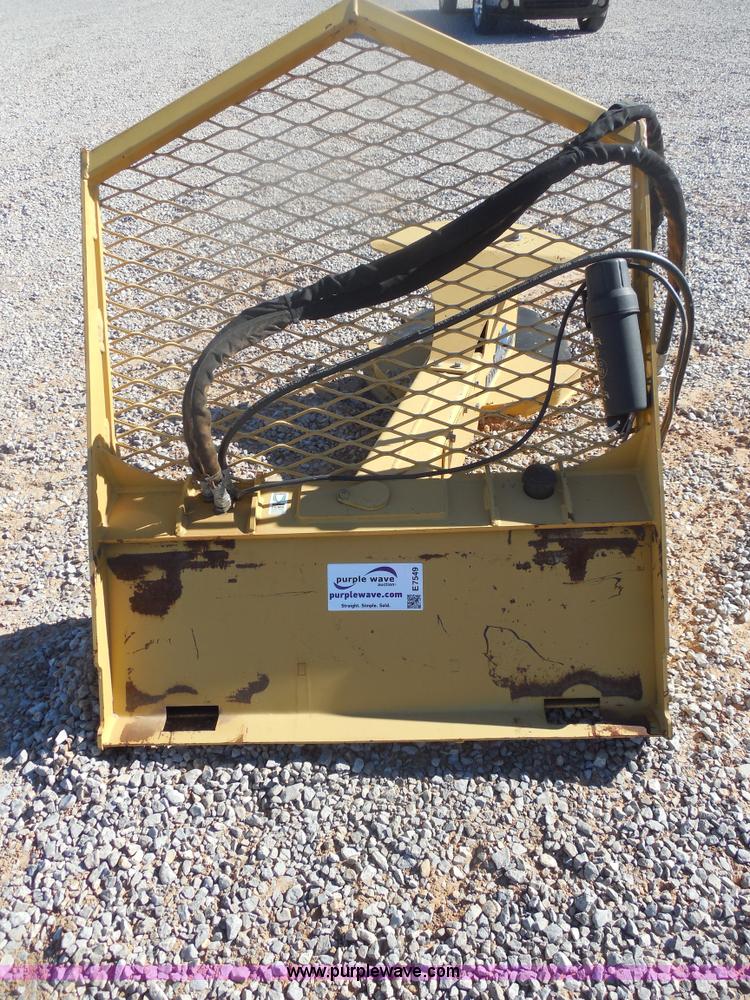 image for item E7549 Dougherty SB2600 swing boom turbo saw skid steer attachment