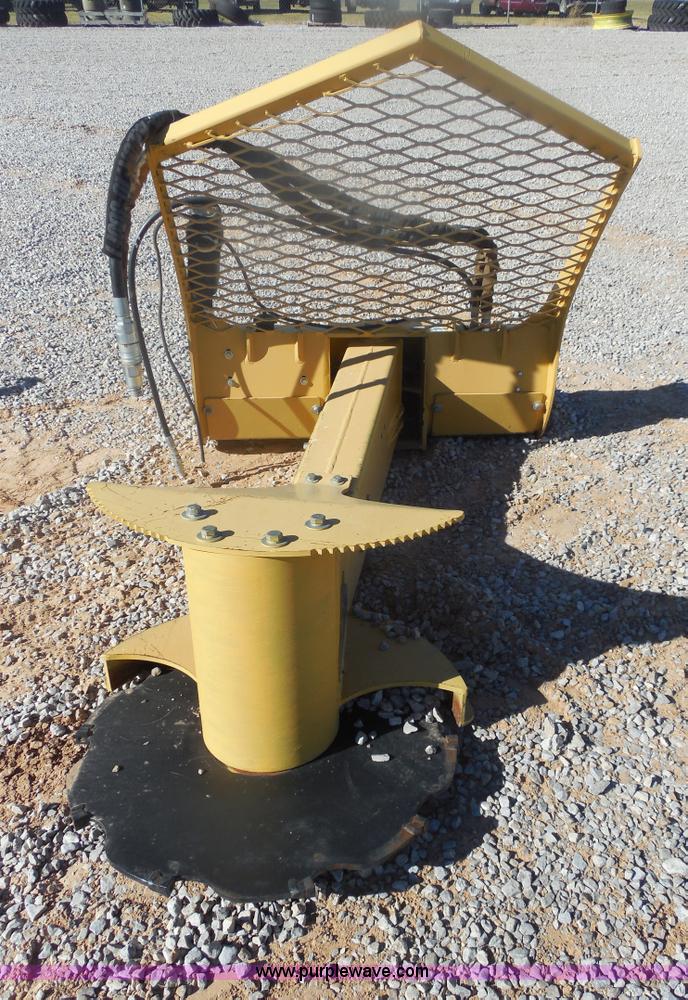 image for item E7549 Dougherty SB2600 swing boom turbo saw skid steer attachment
