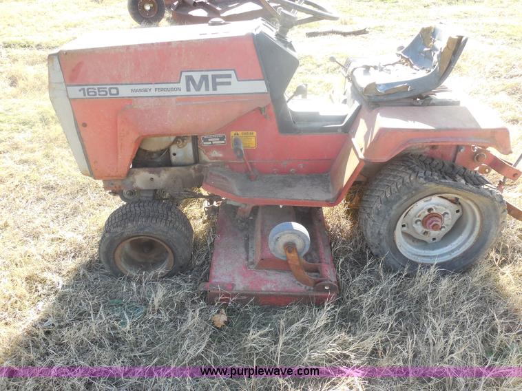 image for item F3197 Massey-Ferguson 1650 lawn mower