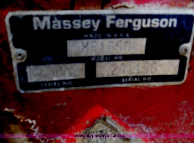 image for item F3197 Massey-Ferguson 1650 lawn mower