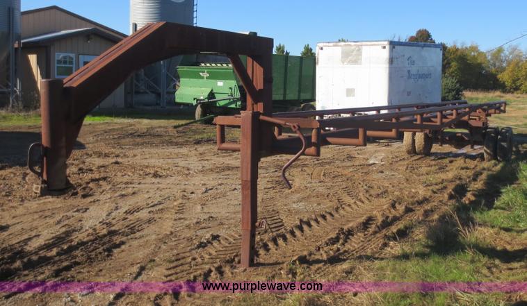 image for item F8043 36' round bale trailer