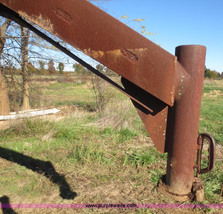 image for item F8043 36' round bale trailer