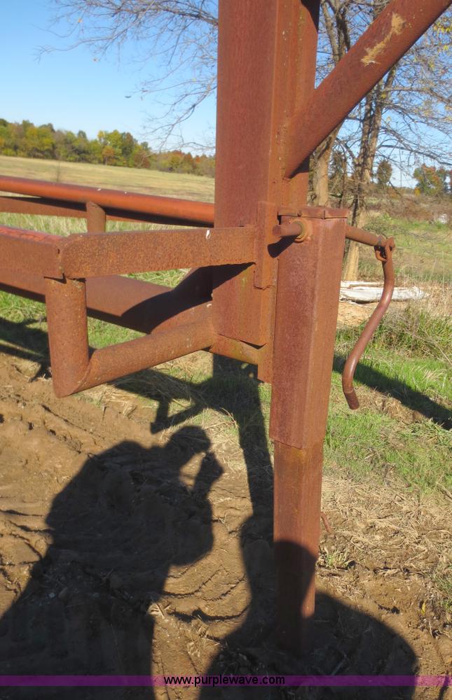 image for item F8043 36' round bale trailer