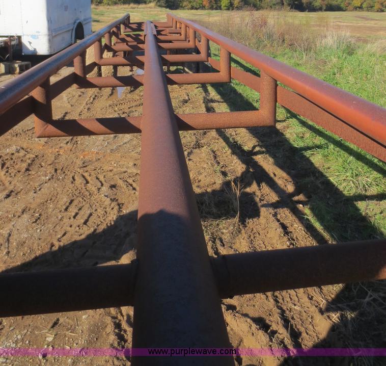 image for item F8043 36' round bale trailer