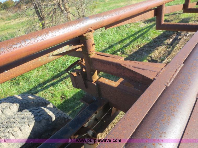 image for item F8043 36' round bale trailer