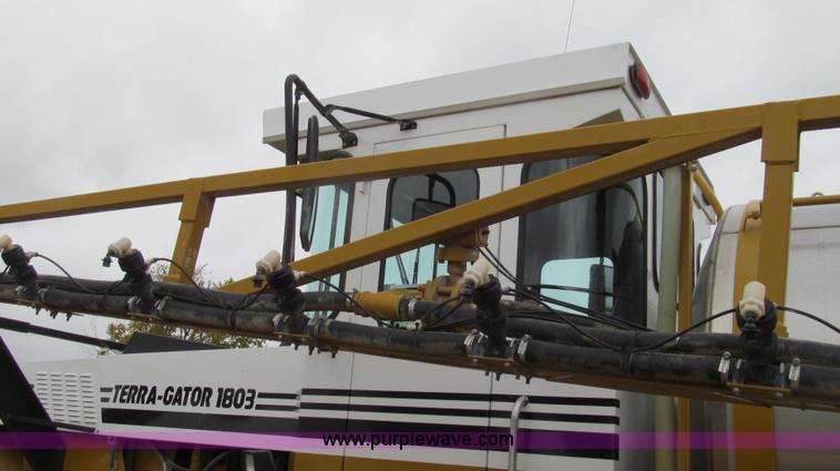 image for item G2161 1996 Ag-Chem TerraGator 1803 self-propelled sprayer floater