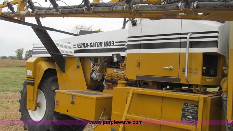 image for item G2161 1996 Ag-Chem TerraGator 1803 self-propelled sprayer floater