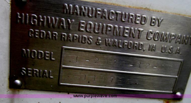 image for item G2176 1993 Tyler 4275 dry fertilizer spreader truck