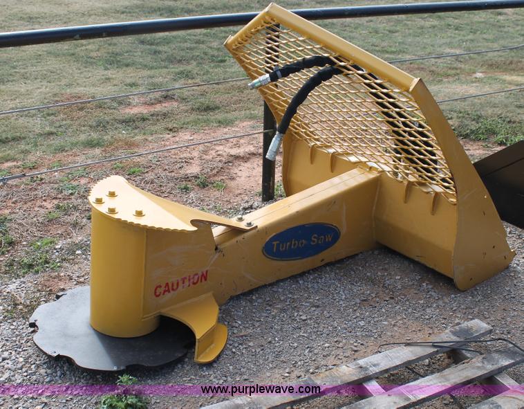 image for item G5855 2008 Dougherty DFM28 turbo saw skid steer attachment