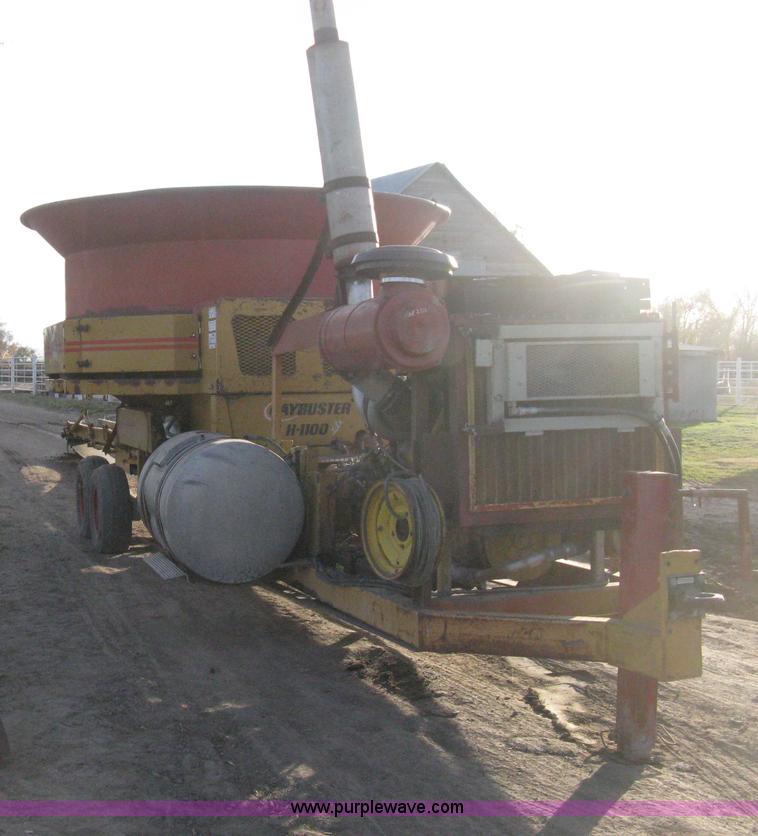 image for item H4356 HayBuster H1100 Big Bite self-contained hay grinder