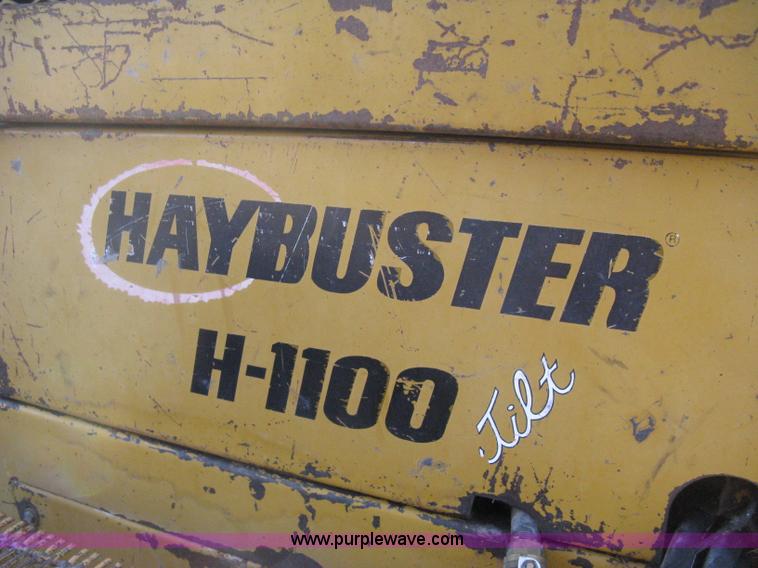 image for item H4356 HayBuster H1100 Big Bite self-contained hay grinder