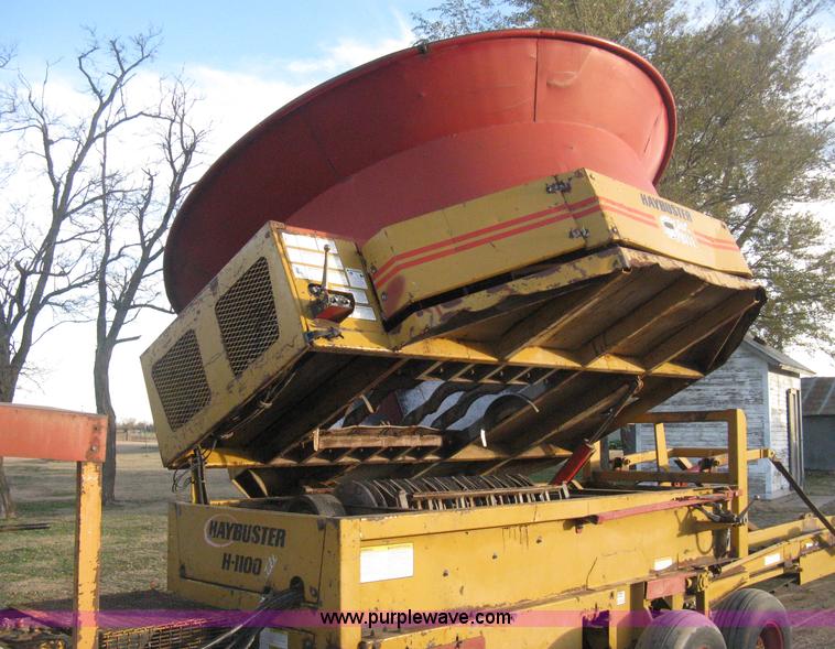 image for item H4356 HayBuster H1100 Big Bite self-contained hay grinder