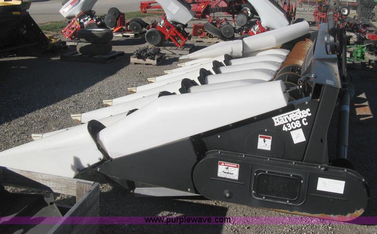 image for item H4383 2005 Harvestec 4308C eight row corn head