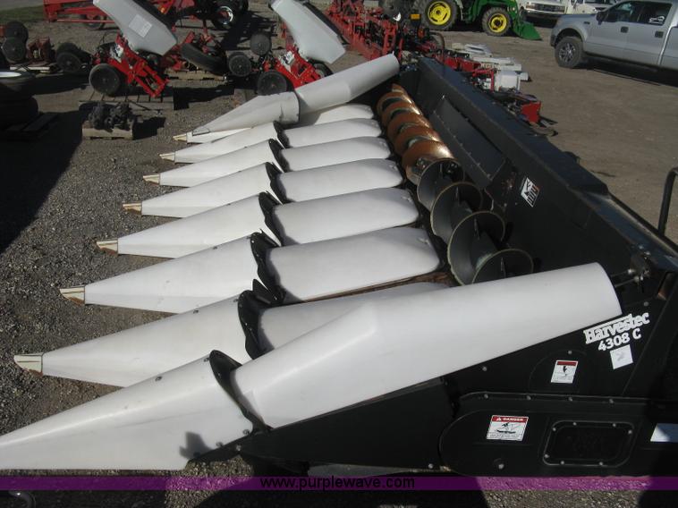 image for item H4383 2005 Harvestec 4308C eight row corn head