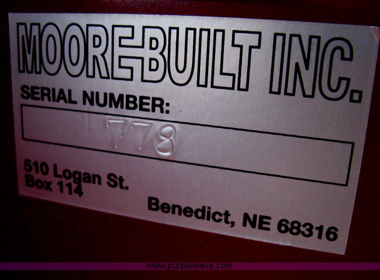 image for item H4391 Moore-Built 40' stack fold toolbar