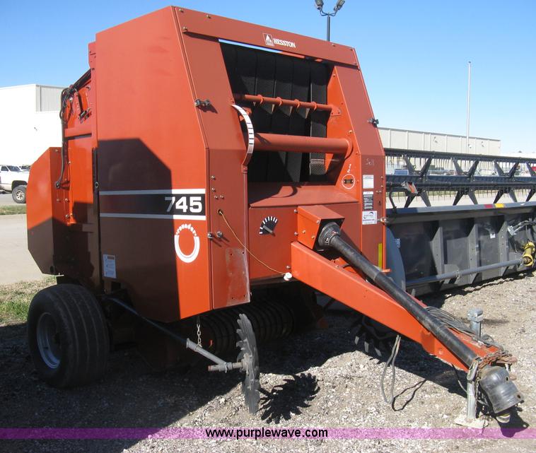image for item H4397 Hesston 1745 prototype round baler