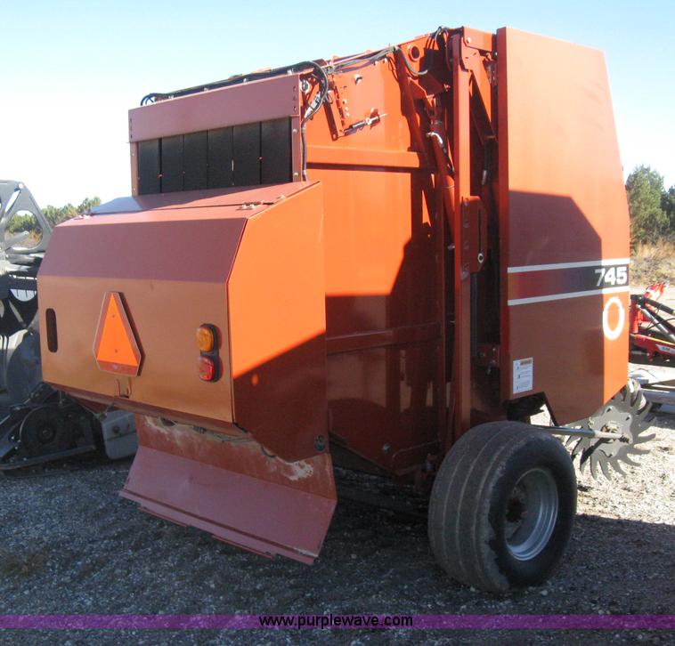image for item H4397 Hesston 1745 prototype round baler