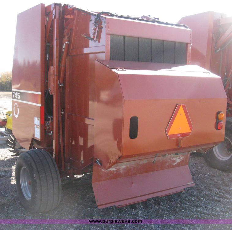 image for item H4397 Hesston 1745 prototype round baler