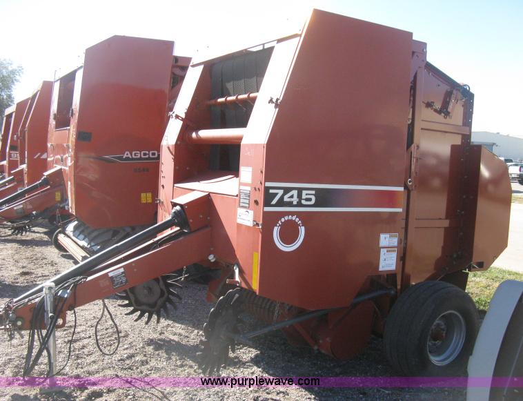 image for item H4397 Hesston 1745 prototype round baler