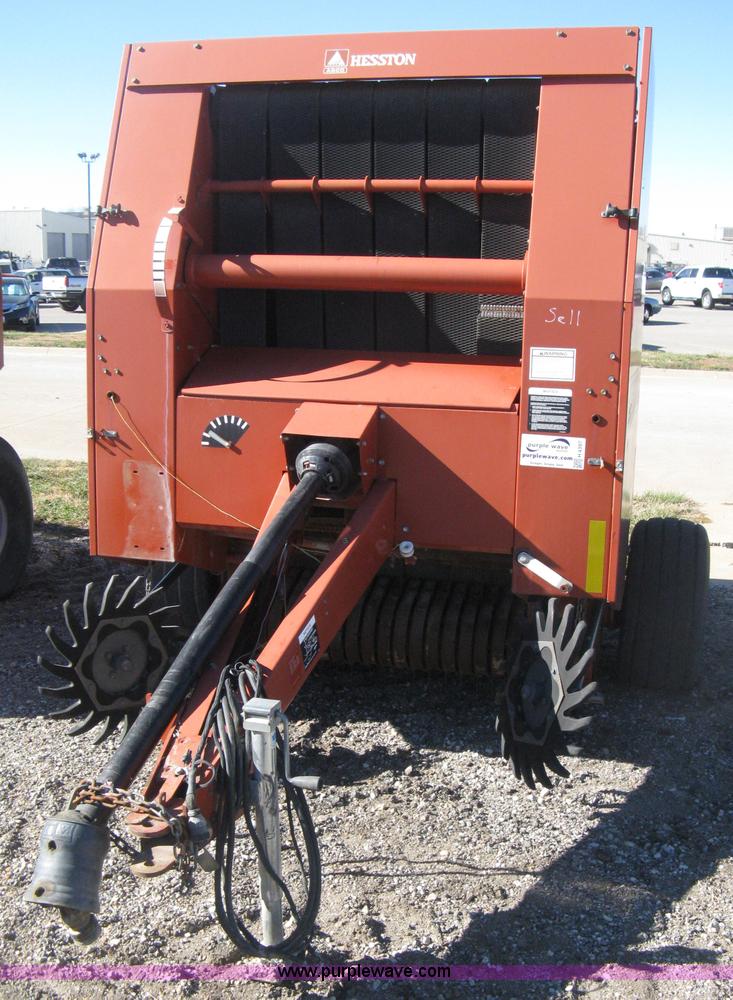 image for item H4397 Hesston 1745 prototype round baler