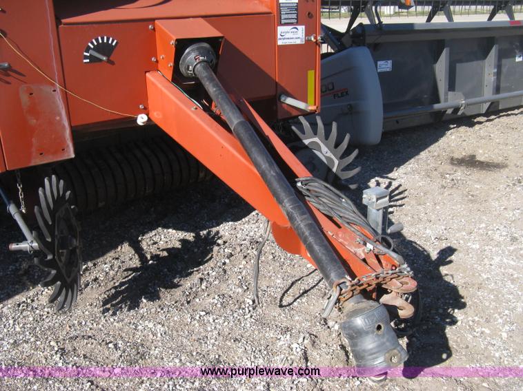 image for item H4397 Hesston 1745 prototype round baler