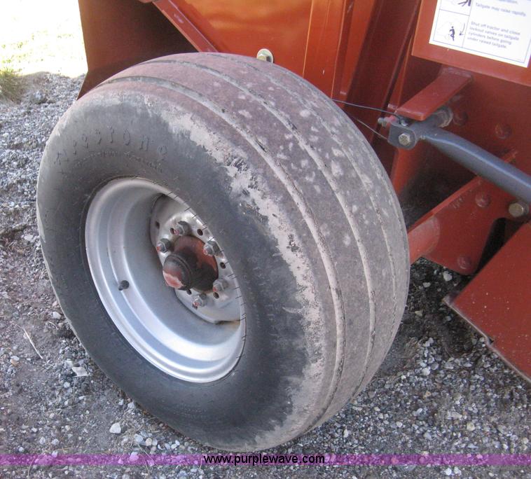 image for item H4397 Hesston 1745 prototype round baler