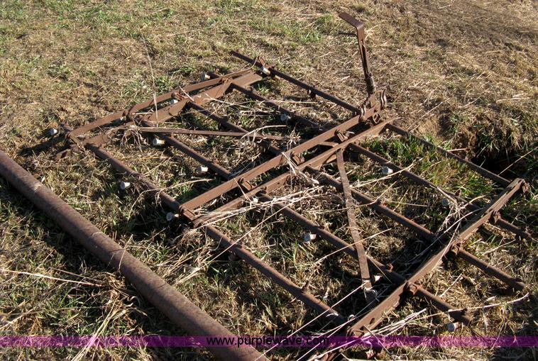 image for item H4425 Four section drag harrow