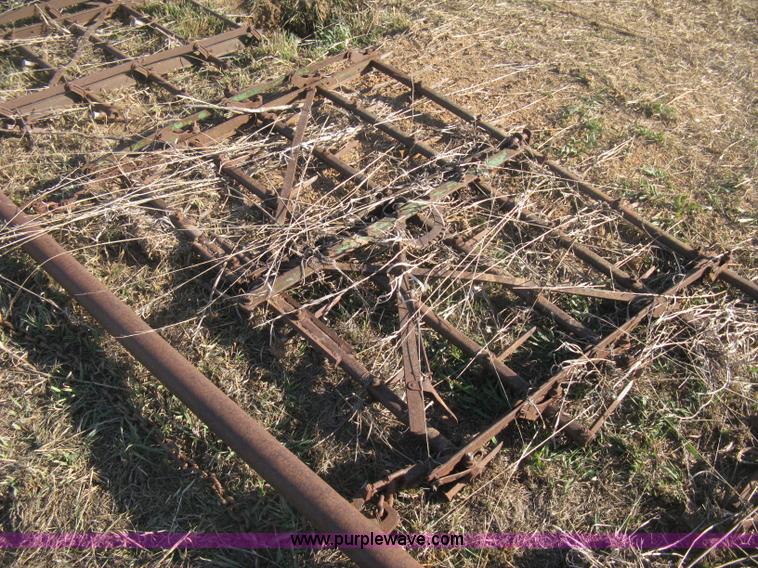 image for item H4425 Four section drag harrow