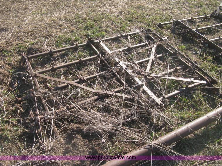 image for item H4425 Four section drag harrow