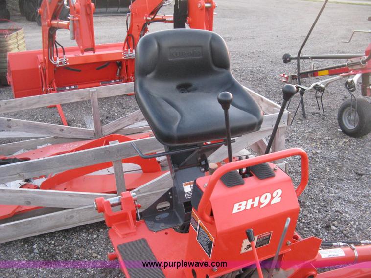 Kubota BH92 backhoe attachment in Hesston, KS Item H4494 sold