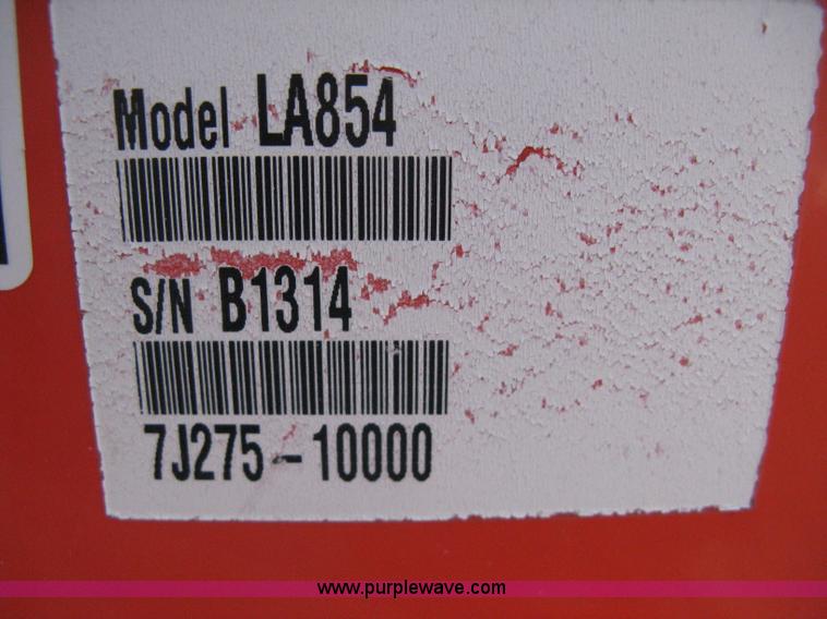 image for item H4495 Kubota LA854 loader