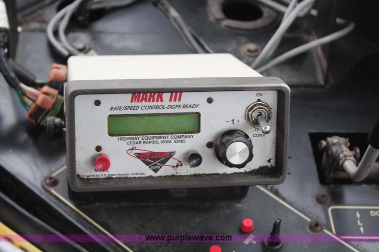 image for item H7961 1992 Ag-Chem TerraGator 1603T dry fertilizer spreader truck