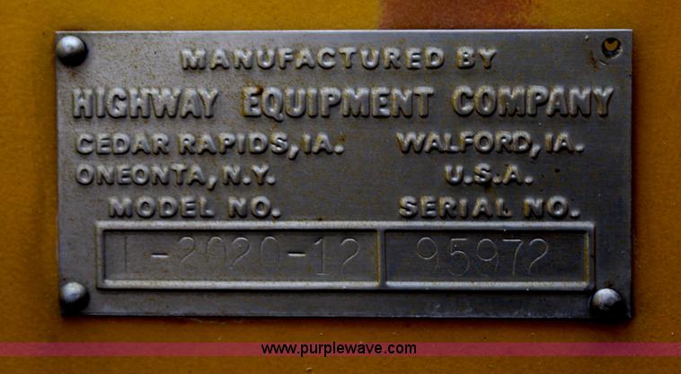 image for item H7961 1992 Ag-Chem TerraGator 1603T dry fertilizer spreader truck