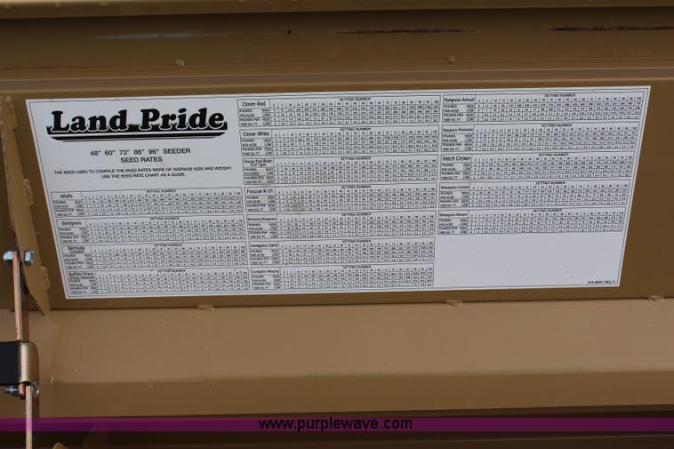 image for item H7969 Land Pride solid stand seeder