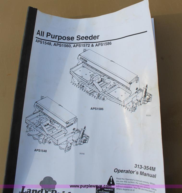 image for item H7969 Land Pride solid stand seeder