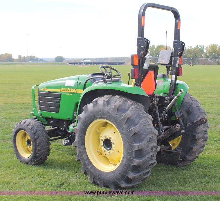 2002 John Deere 4610 MFWD tractor in Lawrence, KS Item H7971 sold