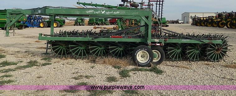 image for item H9540 Golden Eagle wheel rake