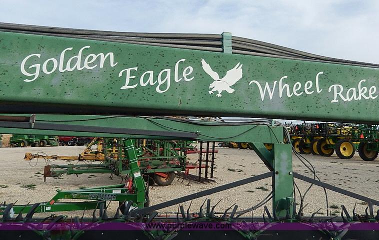 image for item H9540 Golden Eagle wheel rake