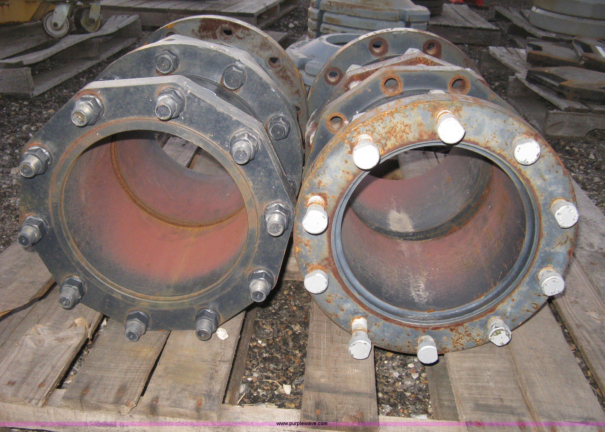 (2) tractor front wheel hub extensions in Hesston, KS Item AX9683