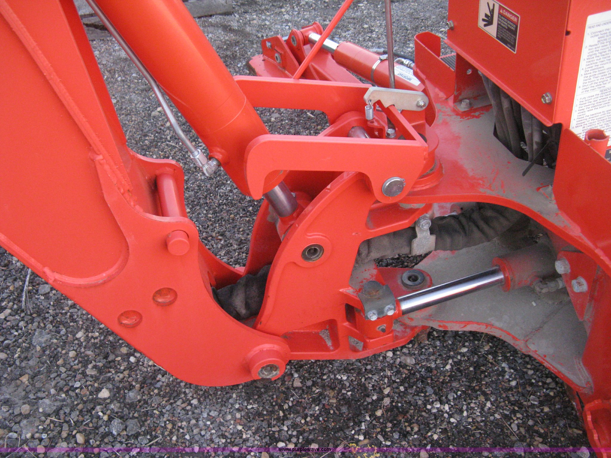 Kubota BH92 backhoe attachment in Hesston, KS Item H4494 sold